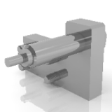 MCSS-BT-L-Mounted to body - Stroke absorber at retraction end